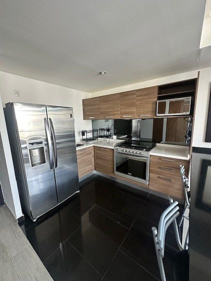 departamento amueblado en renta santa fe.  high park. amueblado. renta $32,000mn