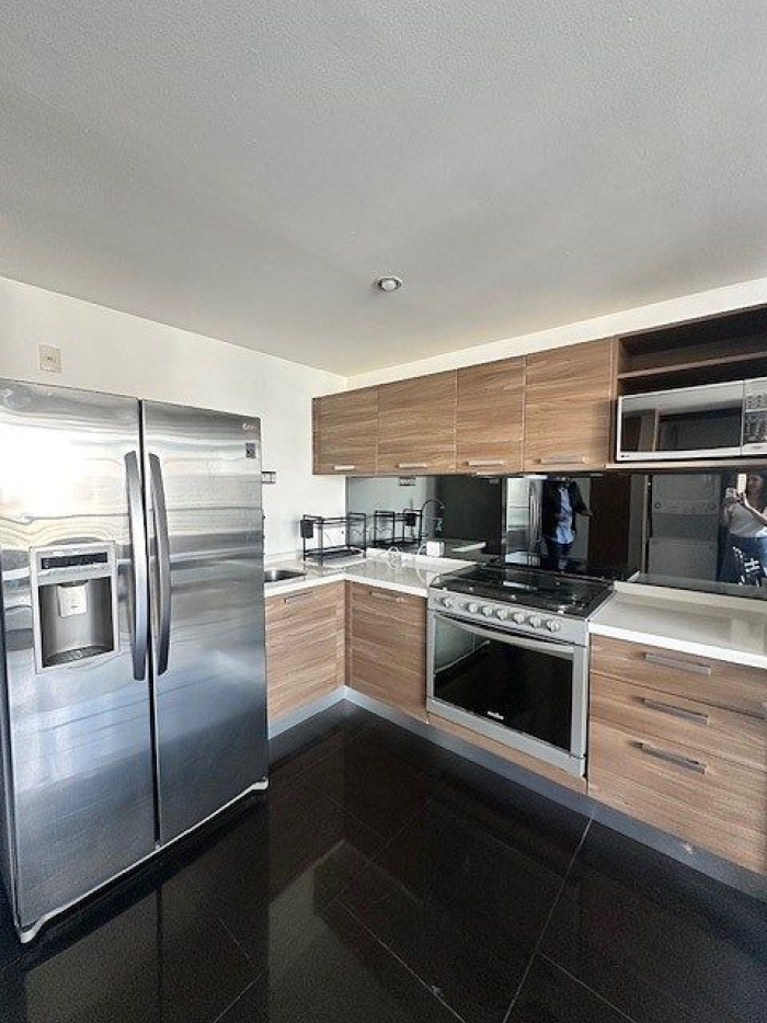 departamento amueblado en renta santa fe.  high park. amueblado. renta $32,000mn