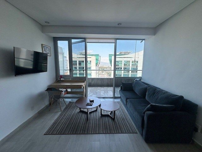 departamento amueblado en renta santa fe.  high park. amueblado. renta $32,000mn