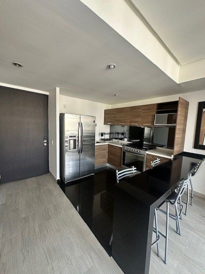 departamento amueblado en renta santa fe.  high park. amueblado. renta $32,000mn