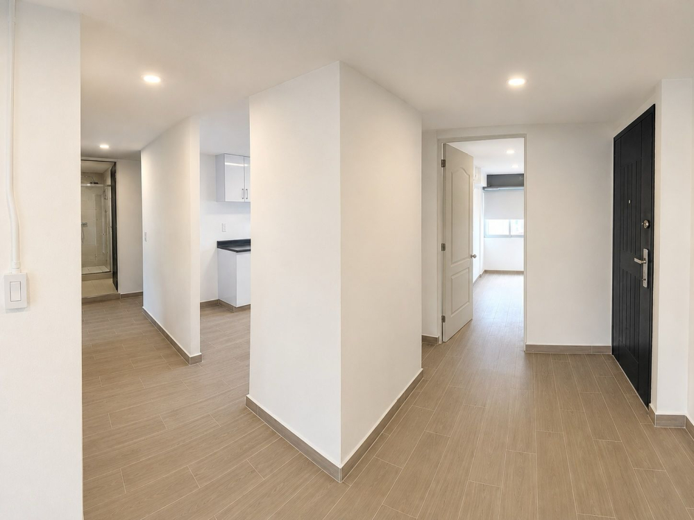 renta departamento remodelado colonia roma norte 3 recamaras