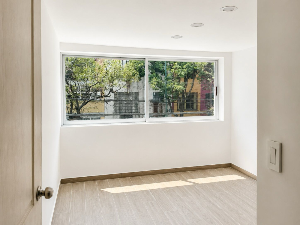 renta departamento remodelado colonia roma norte 3 recamaras
