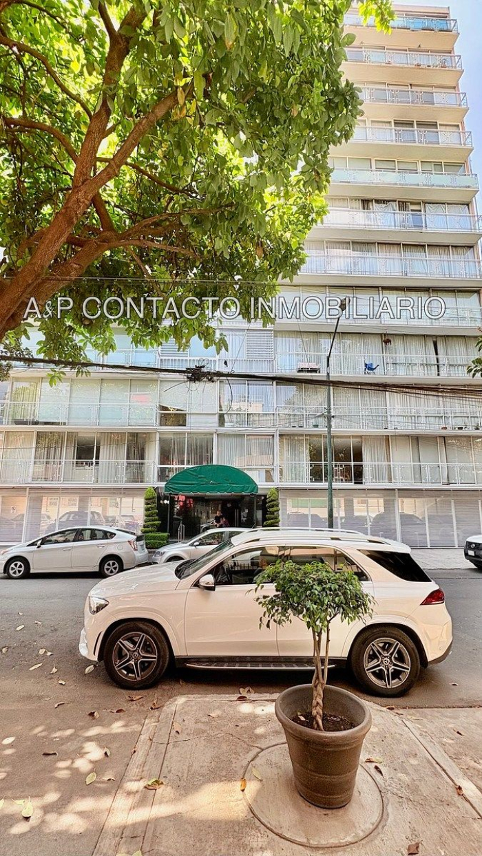 departamento en renta en polanco seneca 3 recámaras balcón
