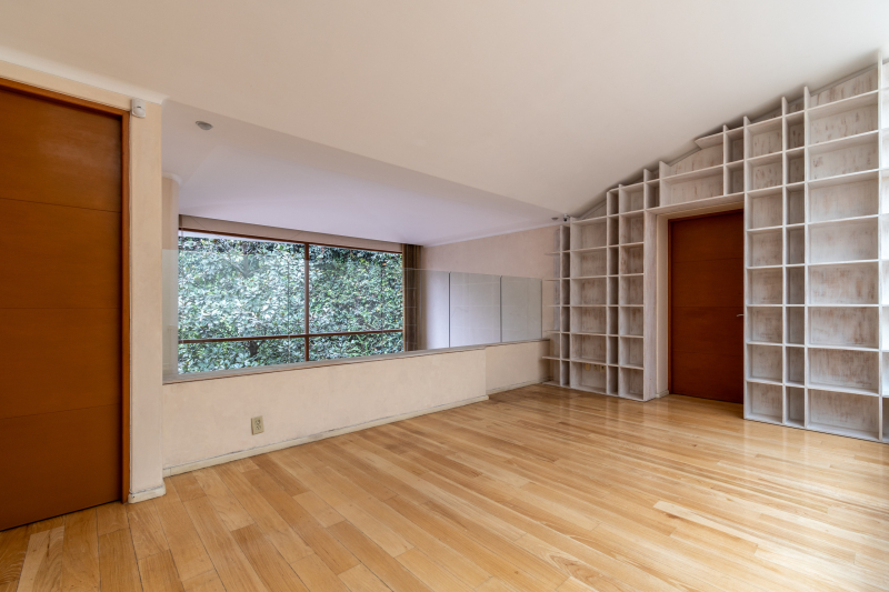 casa en renta en ahuehuetes, bosques de las lomas | espacios amplios, luz natural y privacidad