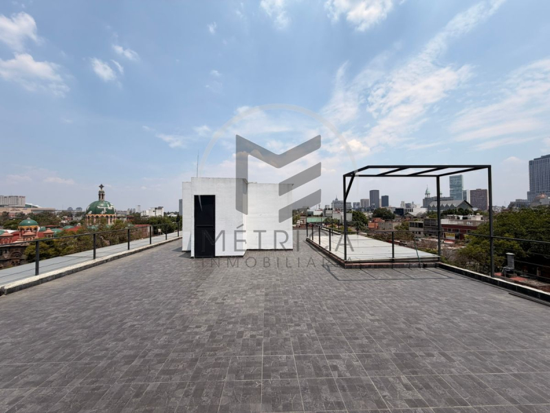 departamento con terraza en venta para estrenar en santa maría la ribera: