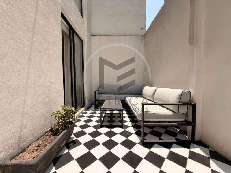 departamento con terraza en venta para estrenar en santa maría la ribera: