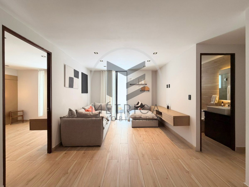 departamento con terraza en venta para estrenar en santa maría la ribera: