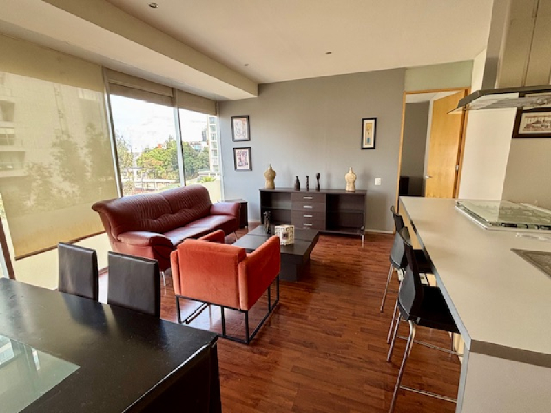 Departamento en renta, Amueblado, Lomas Anahuac