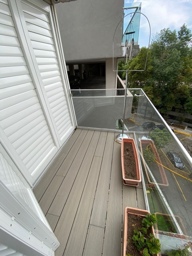 departamento en renta en tecamachalco con terraza 