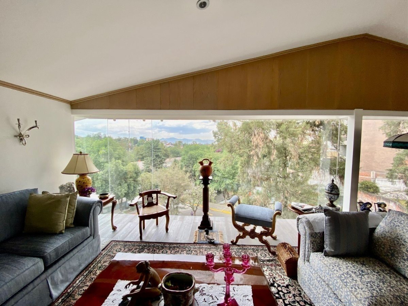 departamento en renta en tecamachalco con terraza 