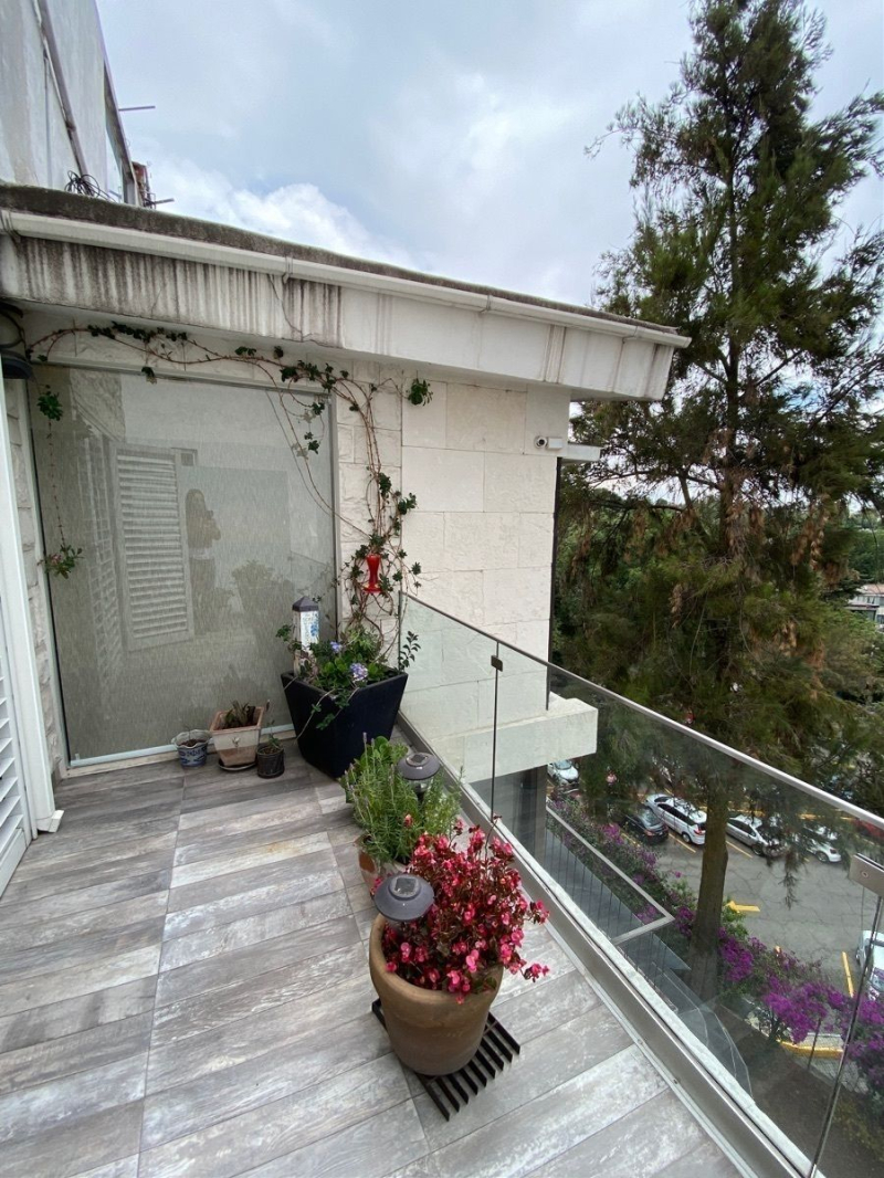 departamento en renta en tecamachalco con terraza 