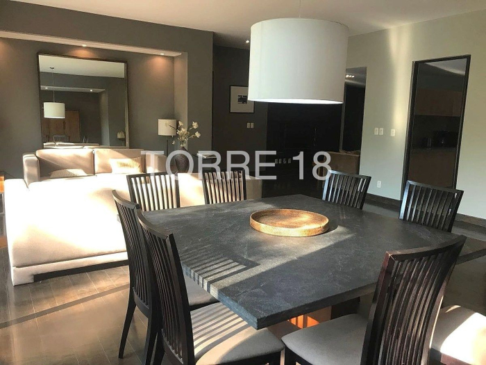 departamento amueblado en renta polanco campos eliseos