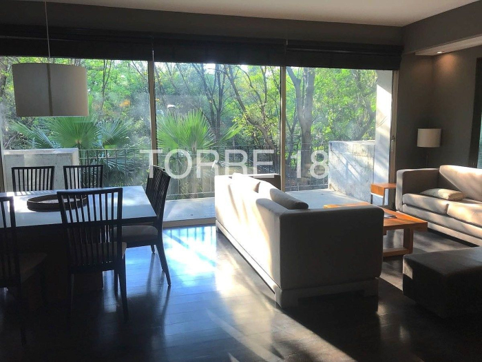 departamento amueblado en renta polanco campos eliseos