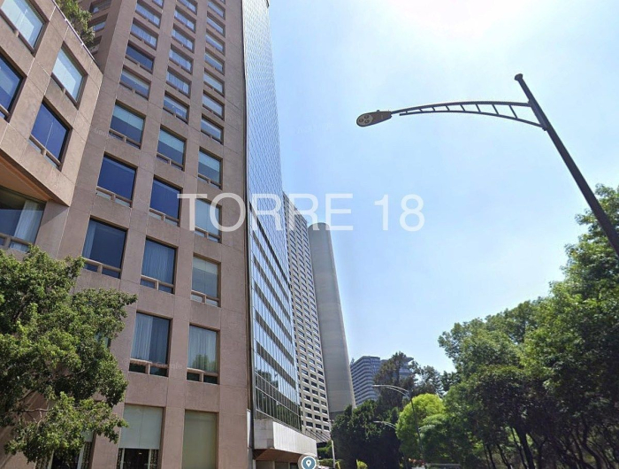 oficina amueblada en renta en polanco, en la zona hotelera