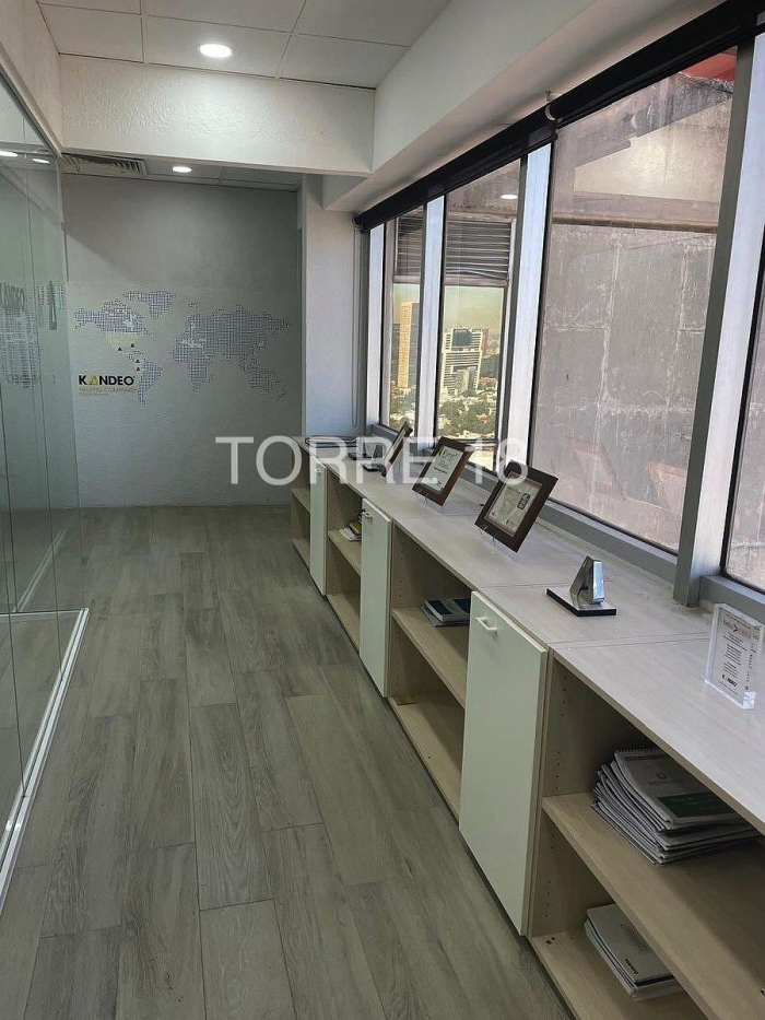 oficina amueblada en renta en polanco, en la zona hotelera