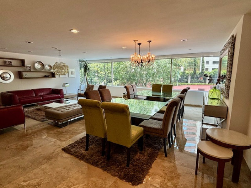 Departamento En Renta, Amueblado, Bosques De Las Lomas