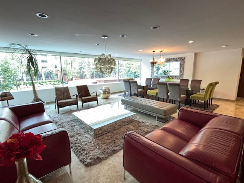 Departamento En Renta, Amueblado, Bosques De Las Lomas