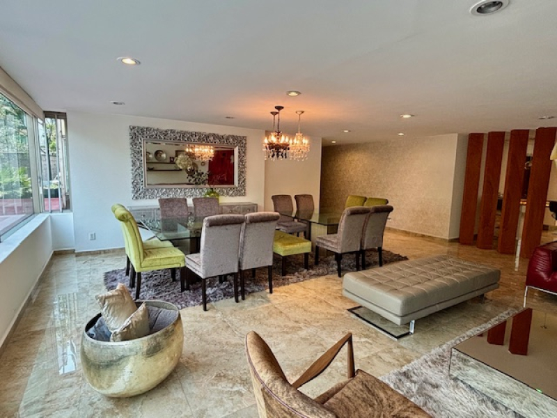 Departamento En Renta, Amueblado, Bosques De Las Lomas