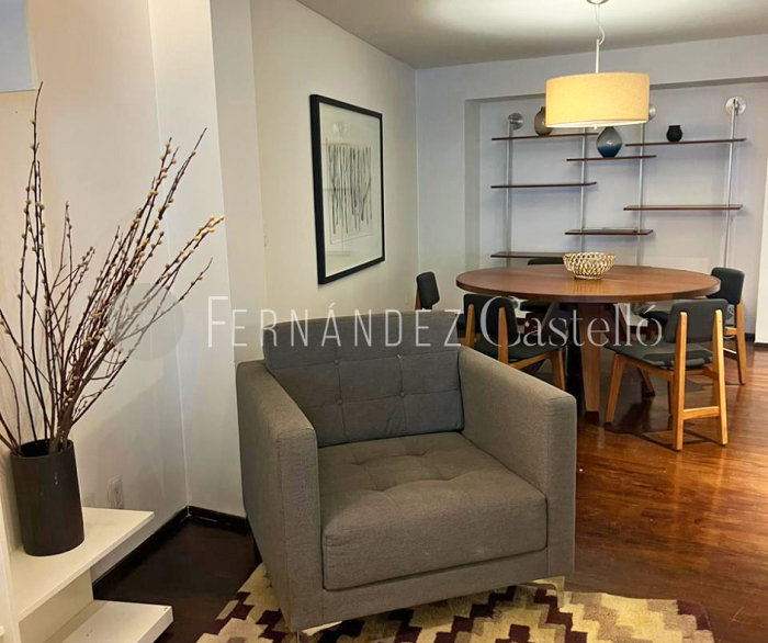 renta departamento amueblado en polanco iv sección