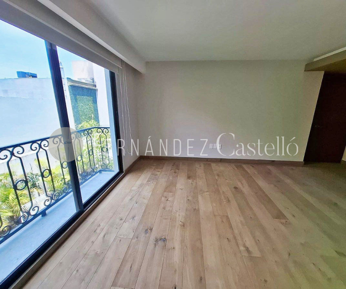 renta departamento exterior, remodelado a estrenar, homero polanco.