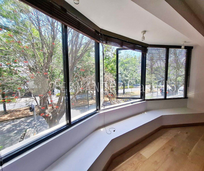 renta departamento exterior, remodelado a estrenar, homero polanco.