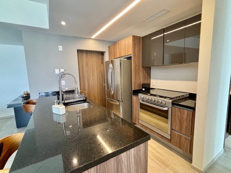 departamento en renta amueblado interlomas, av. jesus del monte