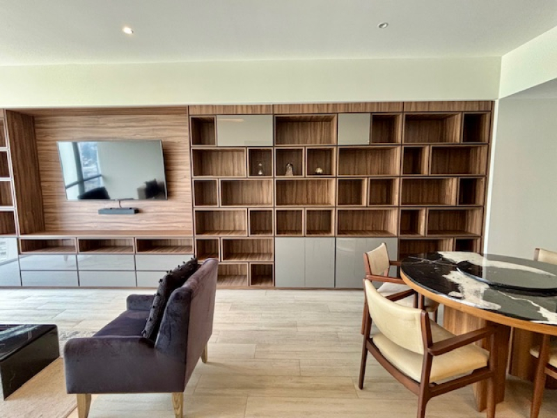 departamento en renta amueblado interlomas, av. jesus del monte