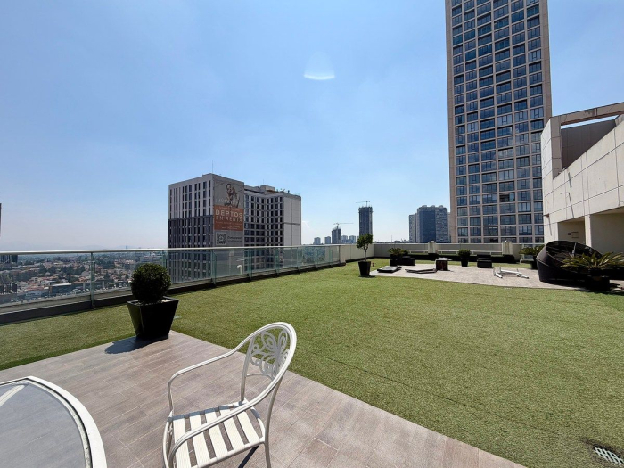 Rento Suite Con Amplio Balcón, En El  De Interlomas. Ideal Para Ejecutiv@