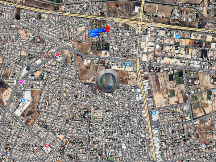 terreno con 15952 m² para desarrollo habitacional medio en venta, celaya