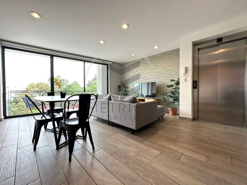 departamento en venta – baja california, col. roma sur con dos cajones