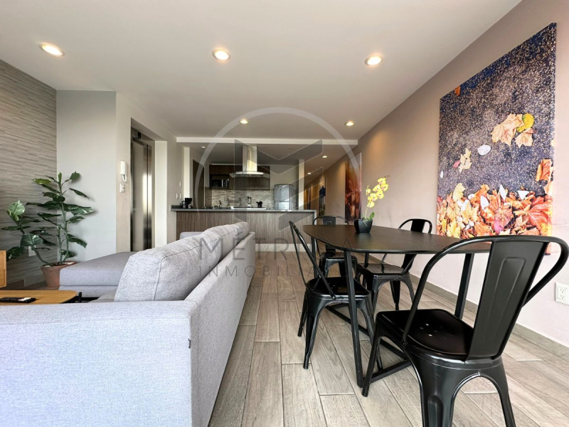 departamento en venta – baja california, col. roma sur con dos cajones