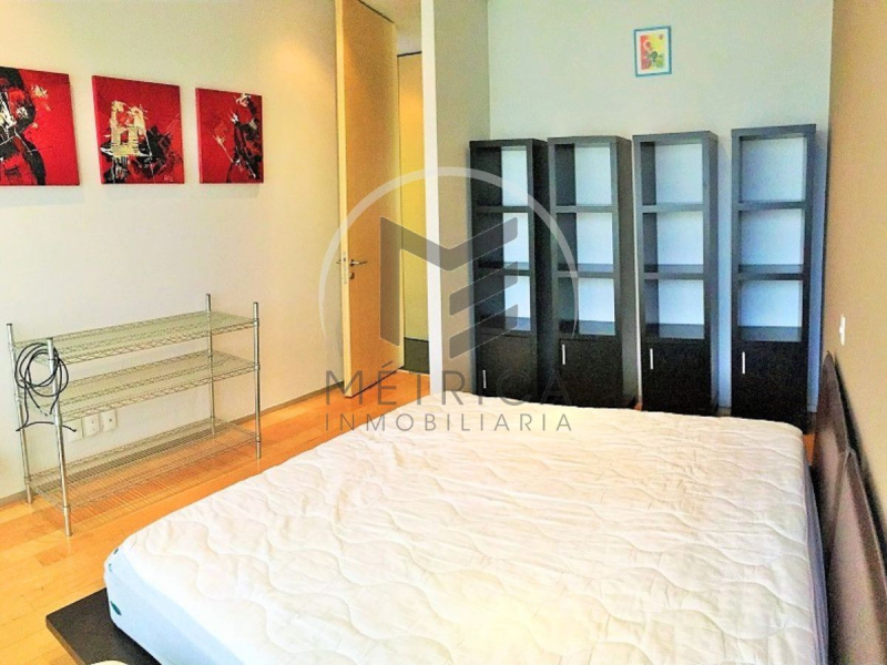 departamento amueblado en renta en santa fe: