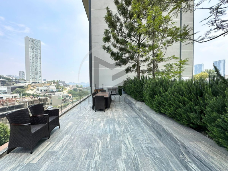 departamento en renta en central park bosque real