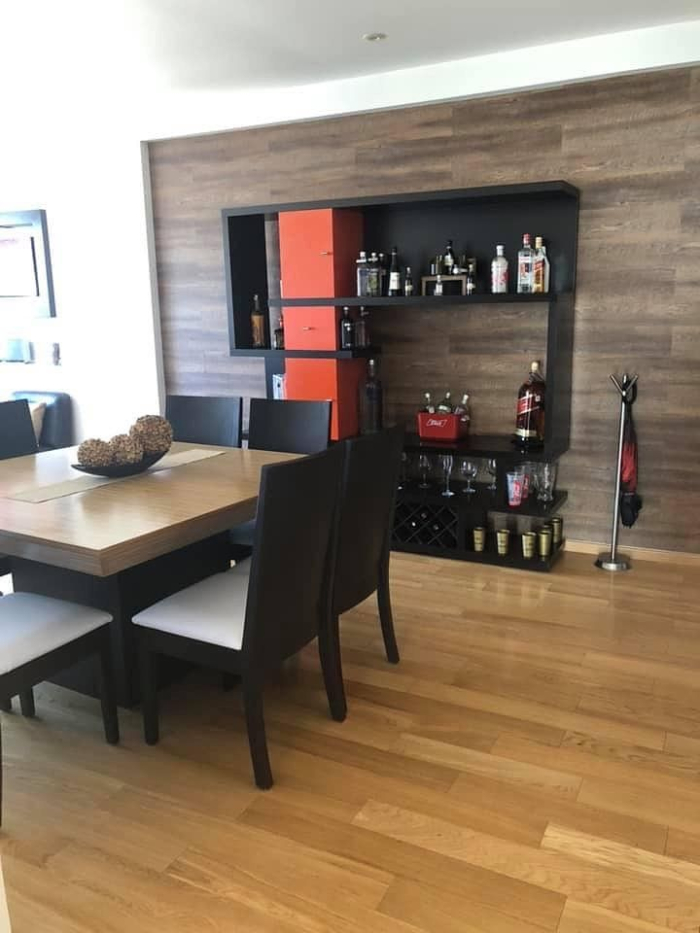 departamento amueblado en renta en tres cumbres santa fe