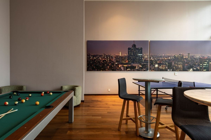 departamento amueblado en renta en tres cumbres santa fe