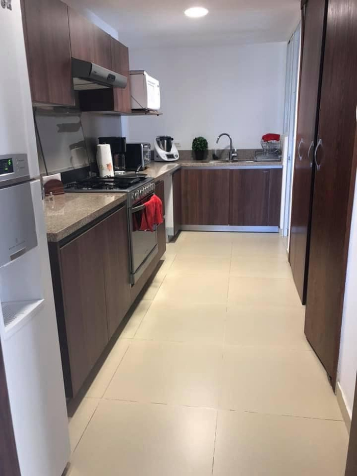 departamento amueblado en renta en tres cumbres santa fe