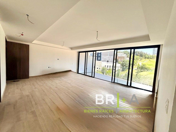 departamento en renta blue bosque real con terraza