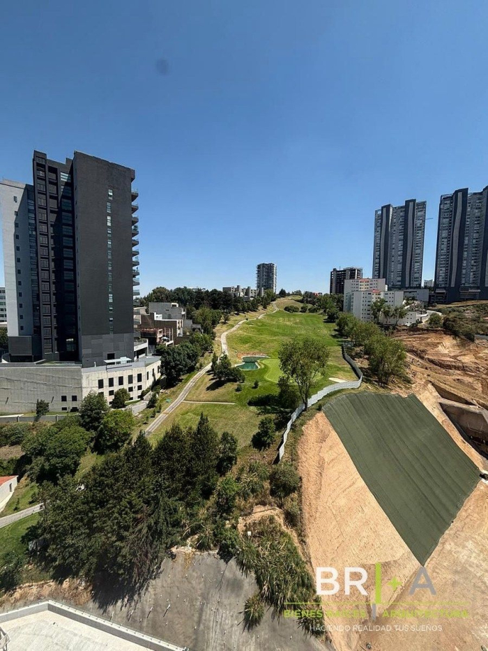 departamento en renta blue bosque real con terraza