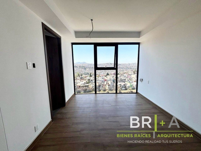 departamento en renta blue bosque real con terraza