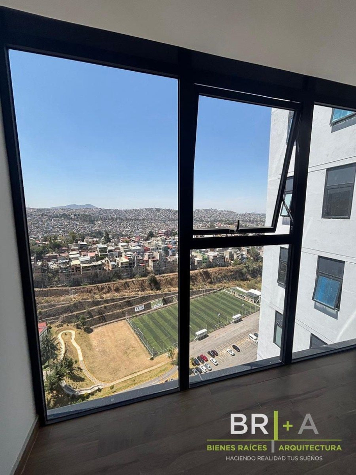 departamento en renta blue bosque real con terraza