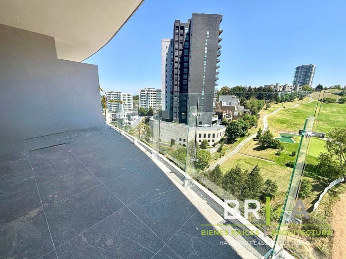 departamento en renta blue bosque real con terraza