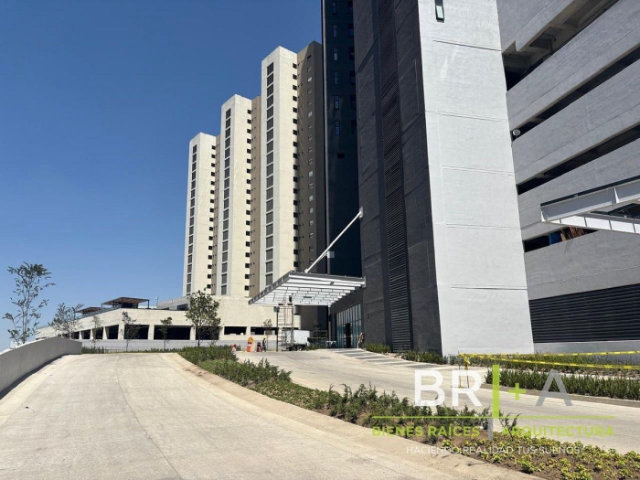 departamento en renta blue bosque real con terraza