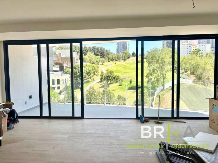 departamento en renta blue bosque real con terraza