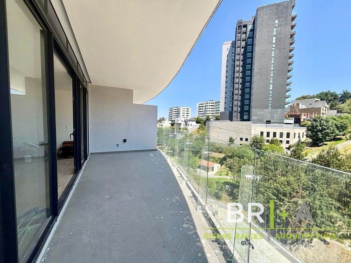 departamento en renta blue bosque real con terraza