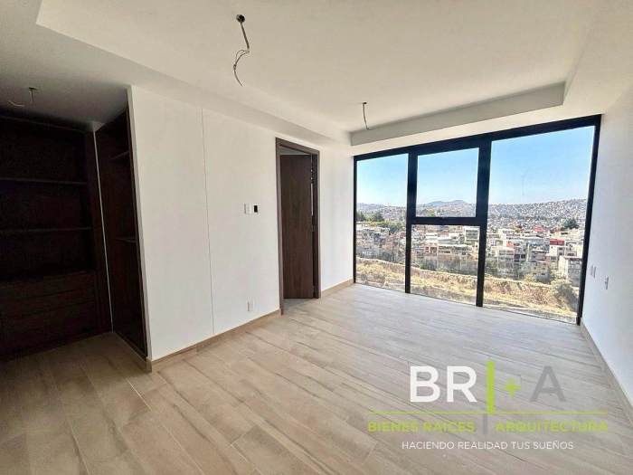 departamento en renta blue bosque real con terraza