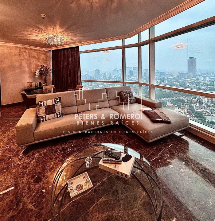 departamento en renta en cuauhtemoc - residencias st regis