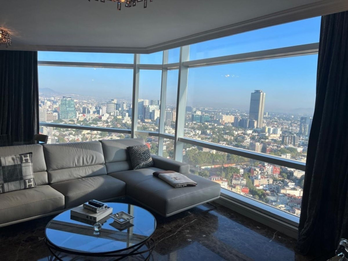 departamento en renta en cuauhtemoc - residencias st regis