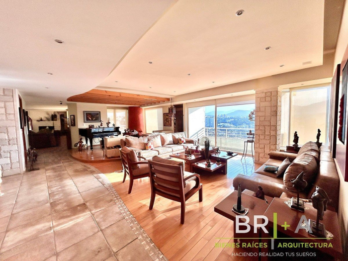 Renta De Departamento Penthouse En Lomas Country