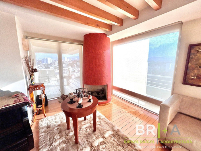 Renta De Departamento Penthouse En Lomas Country