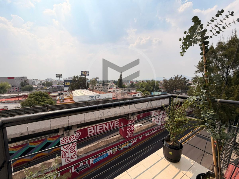 departamento en venta en av. congreso de la unión con balcón y un cajón fijo: